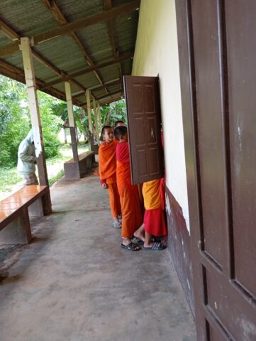 Des curieux s'invitent