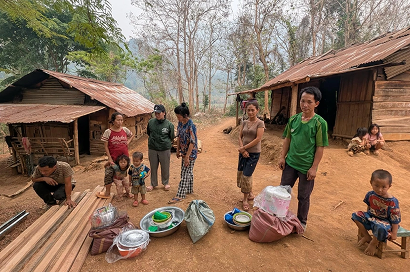 aide humanitaire ban long lao